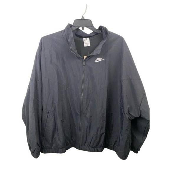 Nike Jackets & Blazers - Nike Sportswear Essential Black Windbreaker Jacket Women Size 3X NWT